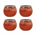 Marketplace Sterlyn 2.75-inch Votives Set of 2 - Antique Red Artifact 209352